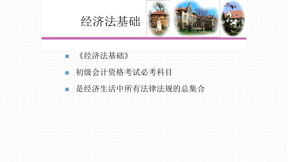 初级会计师经济法第二章会计法律制度ppt课件_第1页
