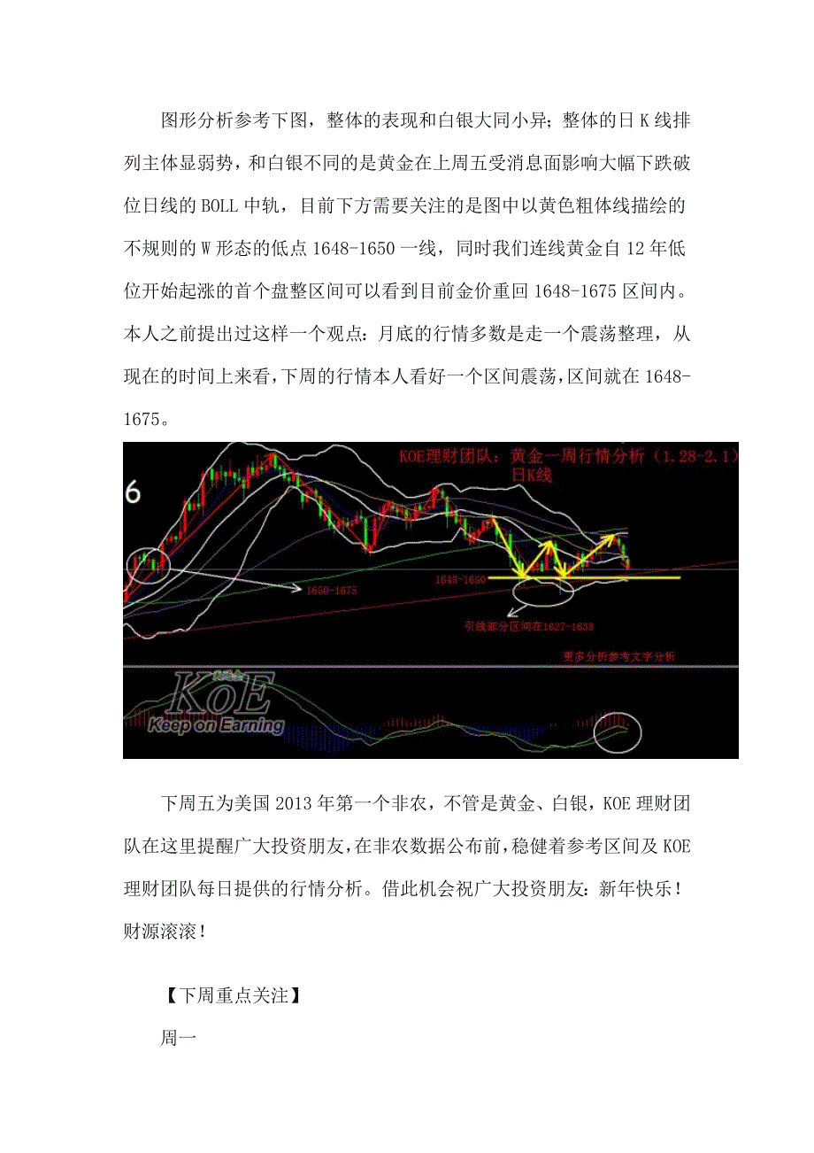 犀利点金(黄金)：金银行情波澜起伏,金融市场略显凌乱(1.28-2.1周评).doc_第4页