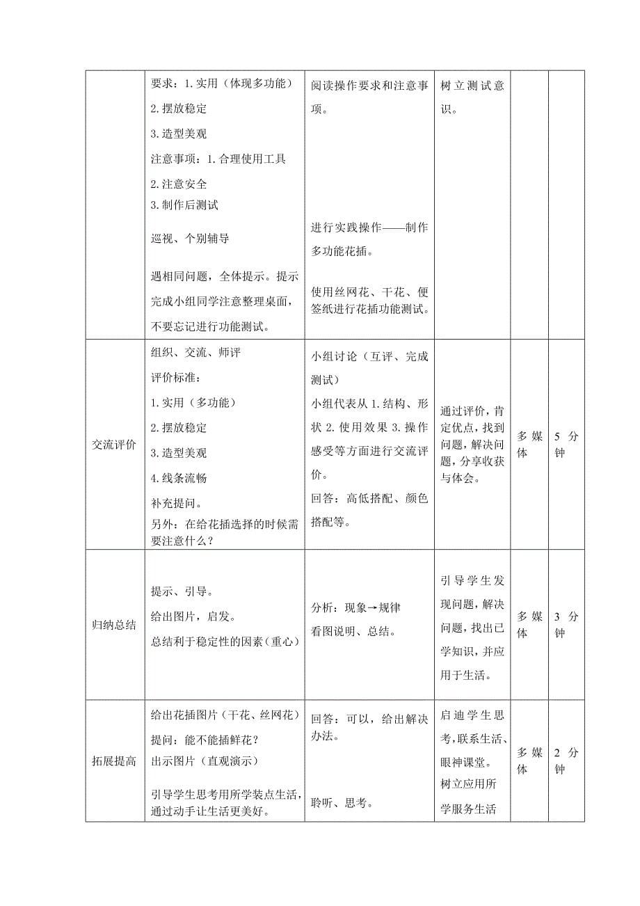 多功能花插教学设计.doc_第5页