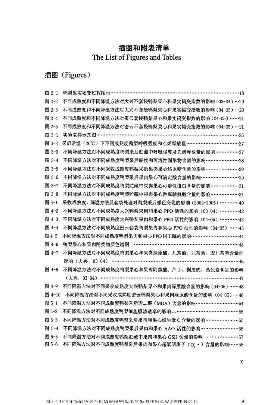 鸭梨采后果实褐变的影响因素及发生机理的分析_第5页