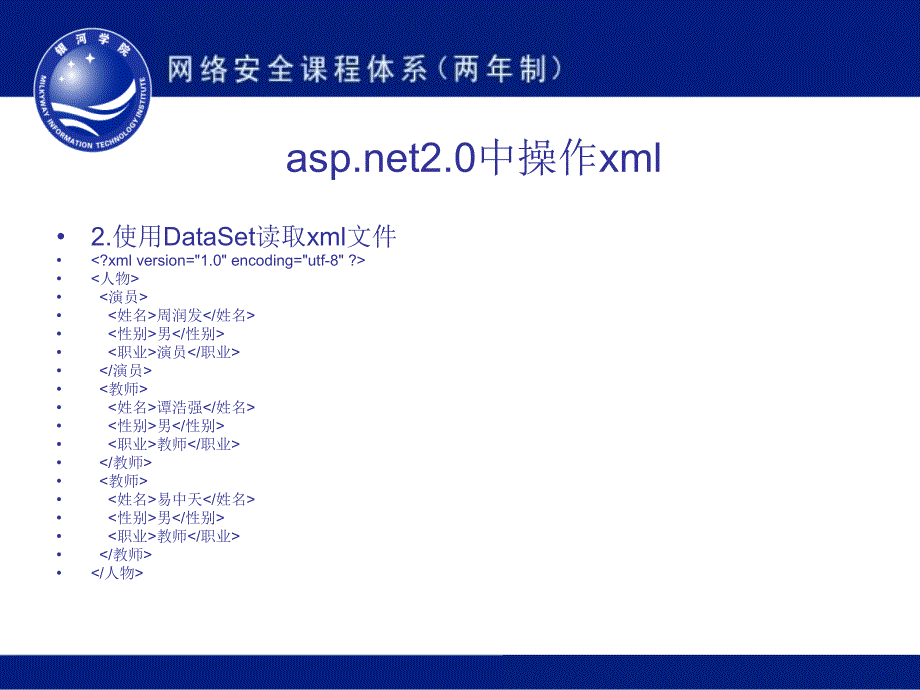 DotNet框架中的XML.ppt_第4页