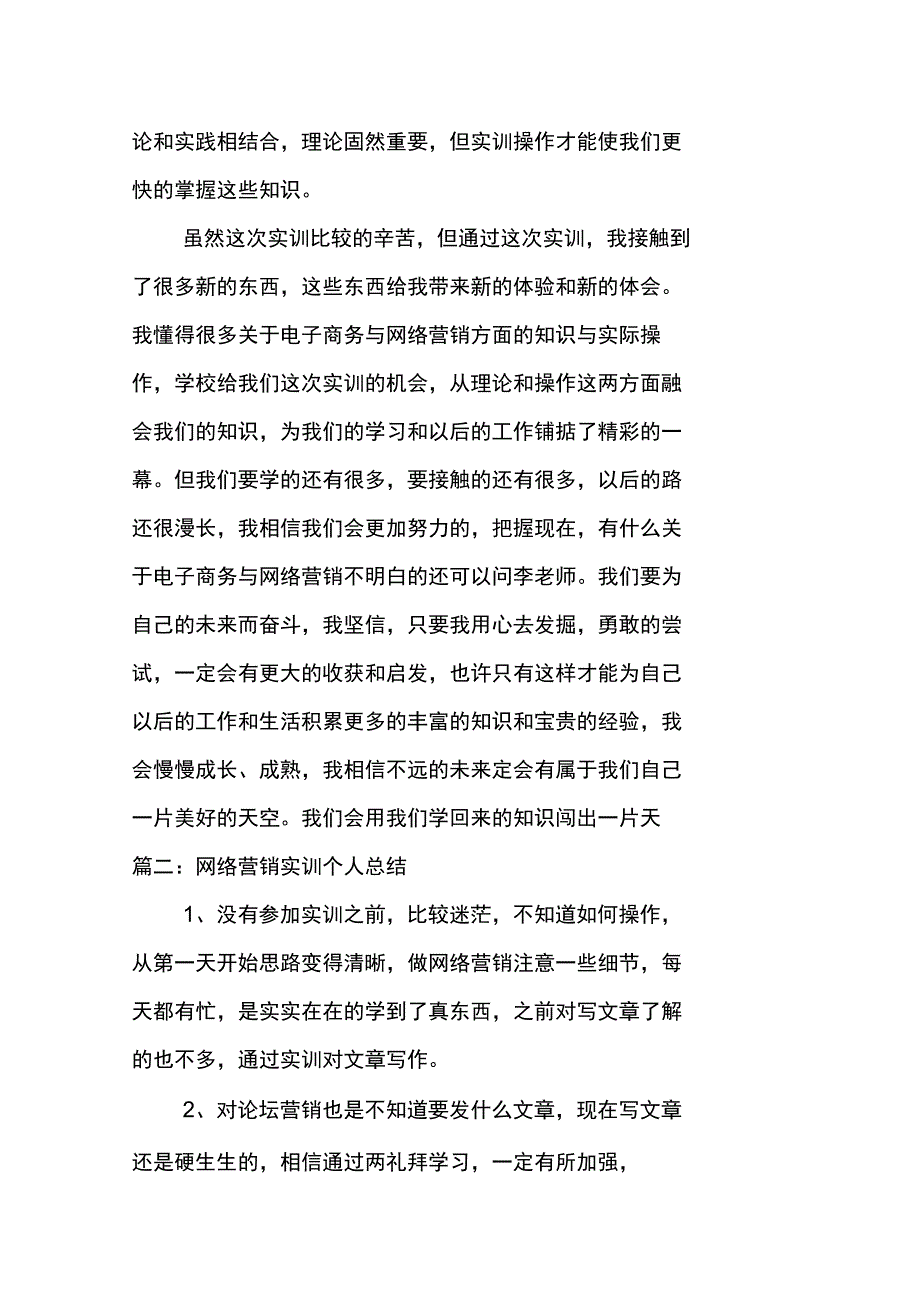 网络营销实训个人总结_第3页