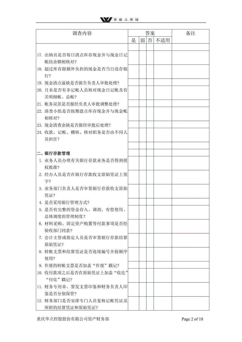 财务与管理循环调查问卷内部使用.doc_第2页