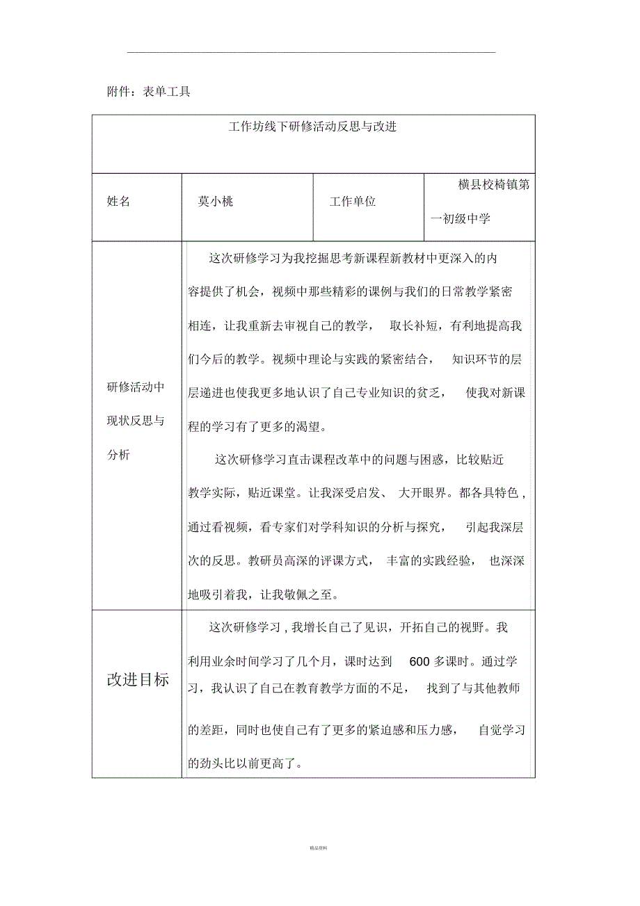 工作坊线下研修活动反思与改进_第2页