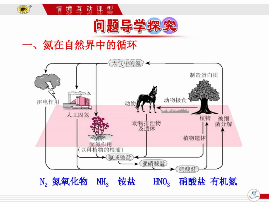 第1课时 自然界中氮的循环氮气一氧化氮和二氧化氮_第4页