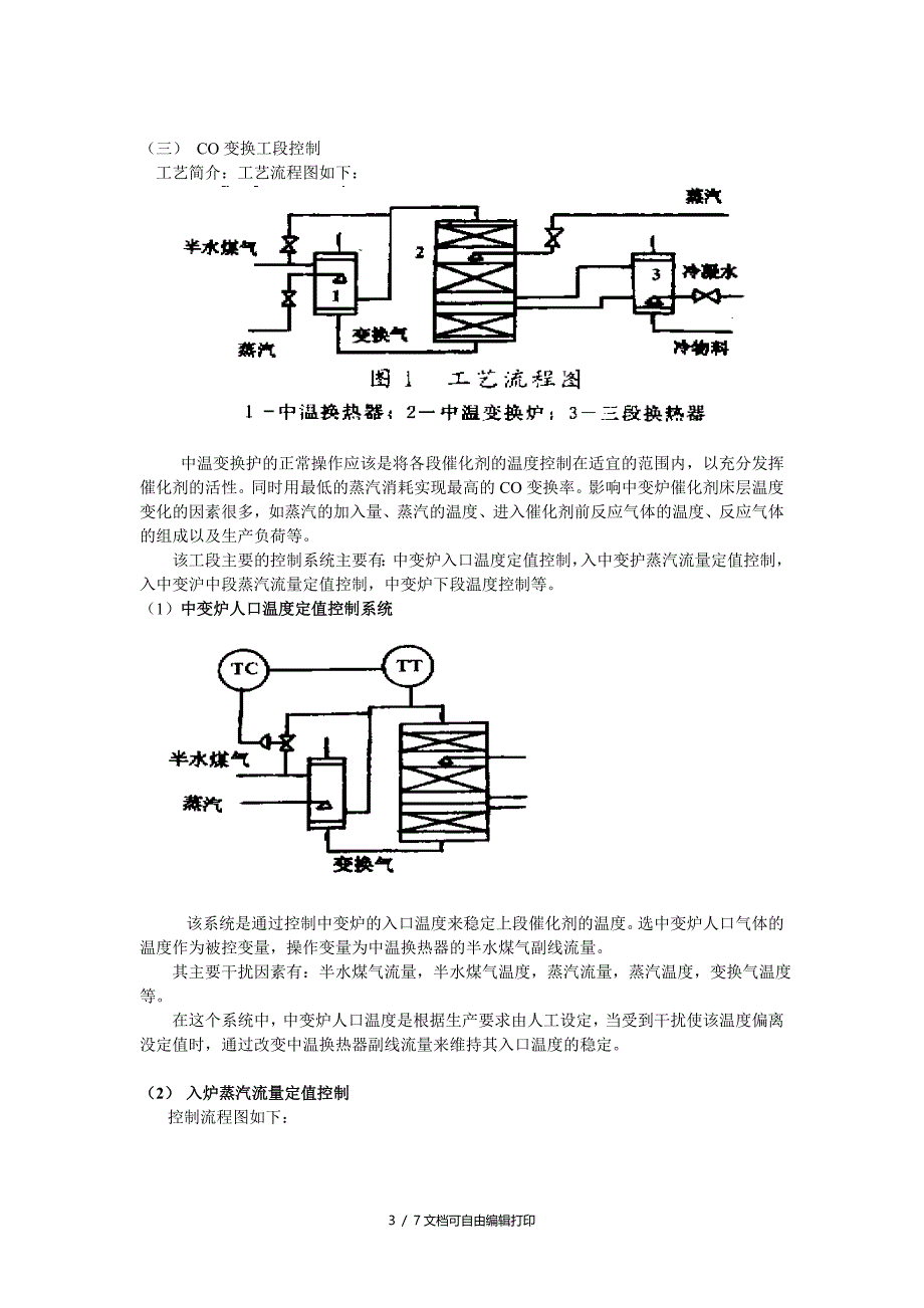 合成氨工艺控制方案总结_第3页