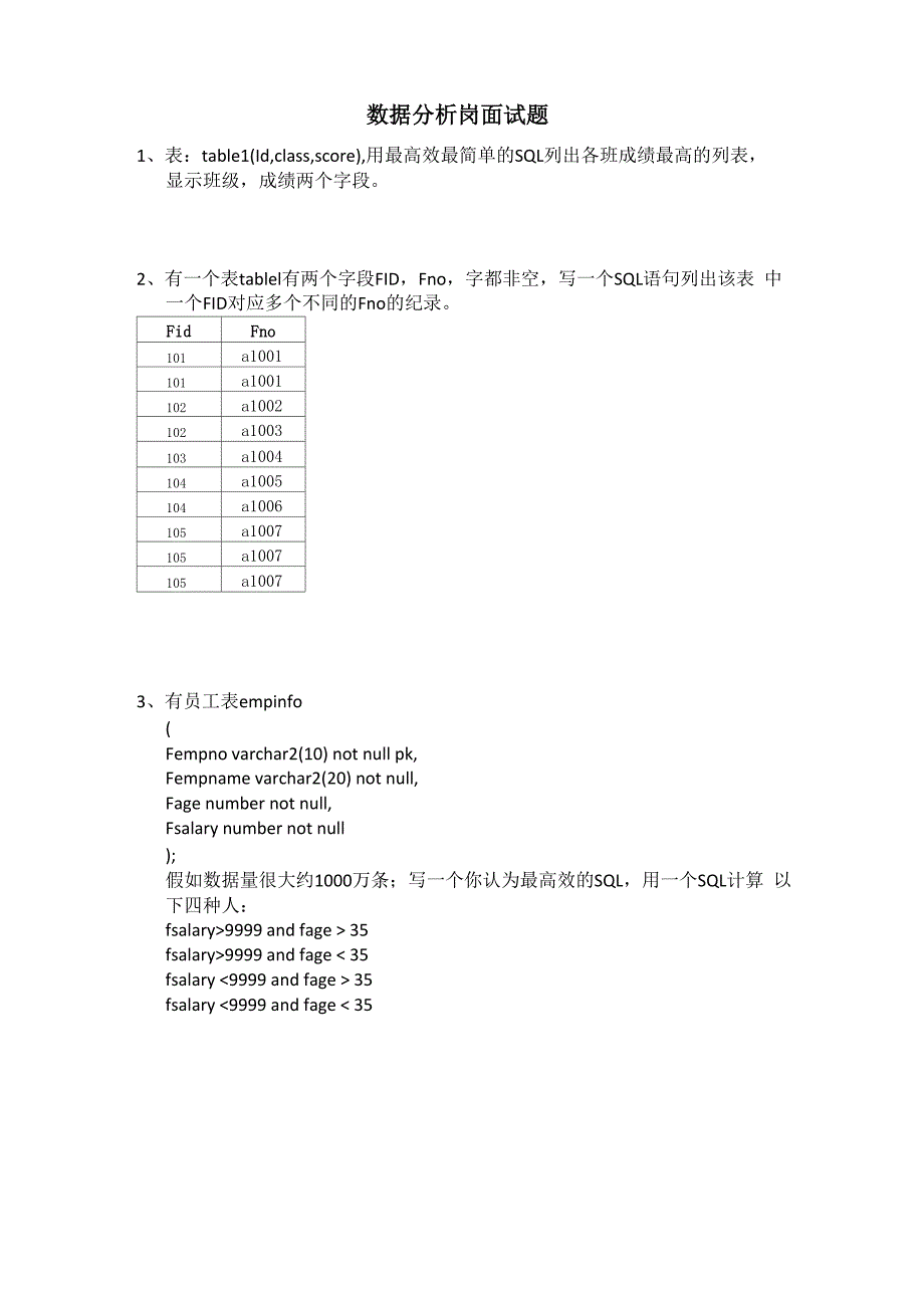 数据分析岗面试题_第1页