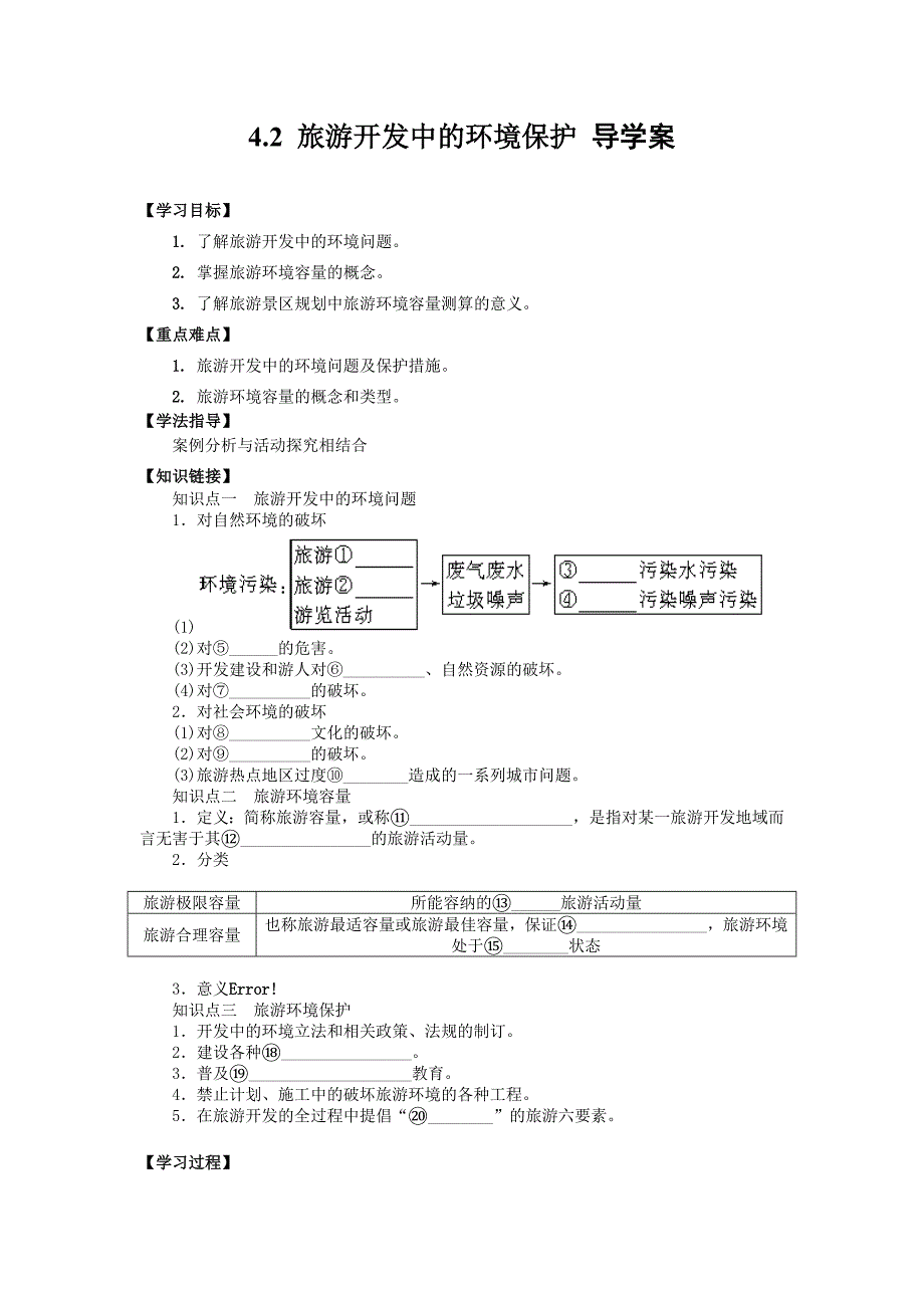 4.2 旅游开发中的环境保护_第1页