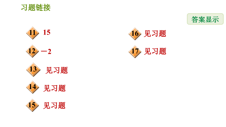 人教版八年级上册数学习题课件 期末提分练案 6.1达标训练_第3页