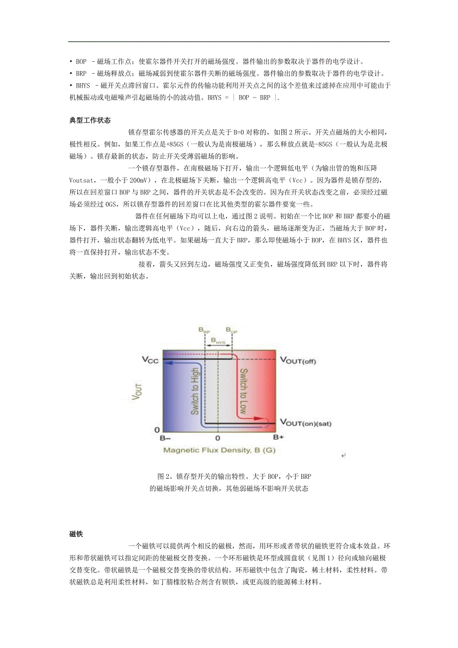 霍尔效应集成器件.doc_第2页