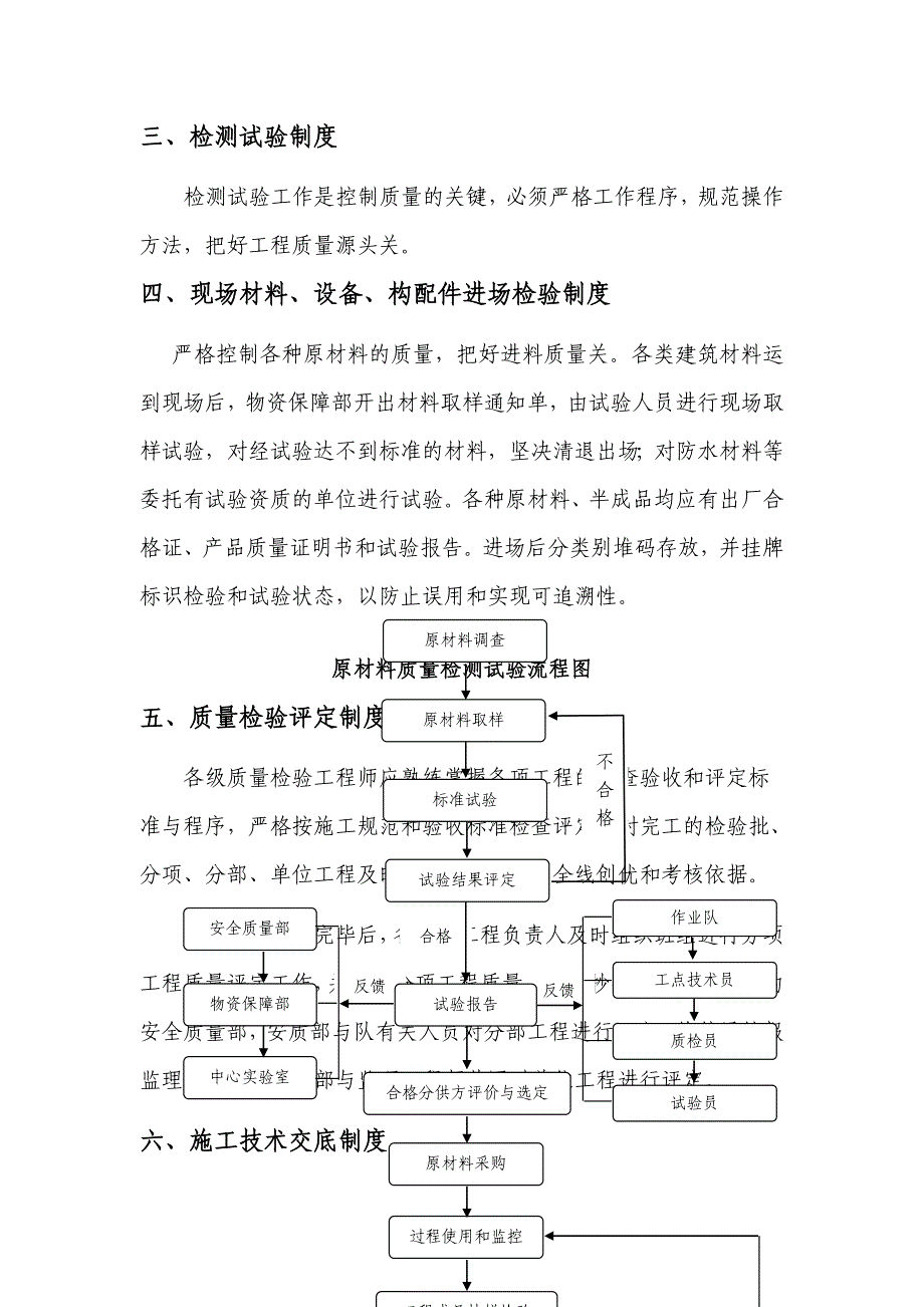 施工工艺流程设计试验制度_第2页