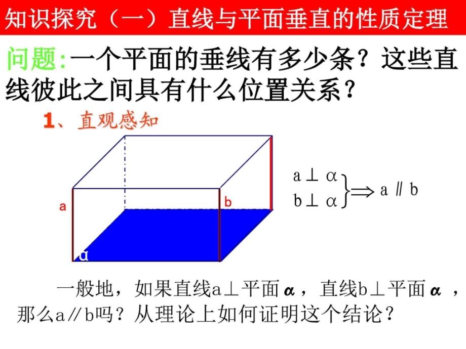 6.2垂直关系的性质天文地理自然科学专业资料.ppt_第2页