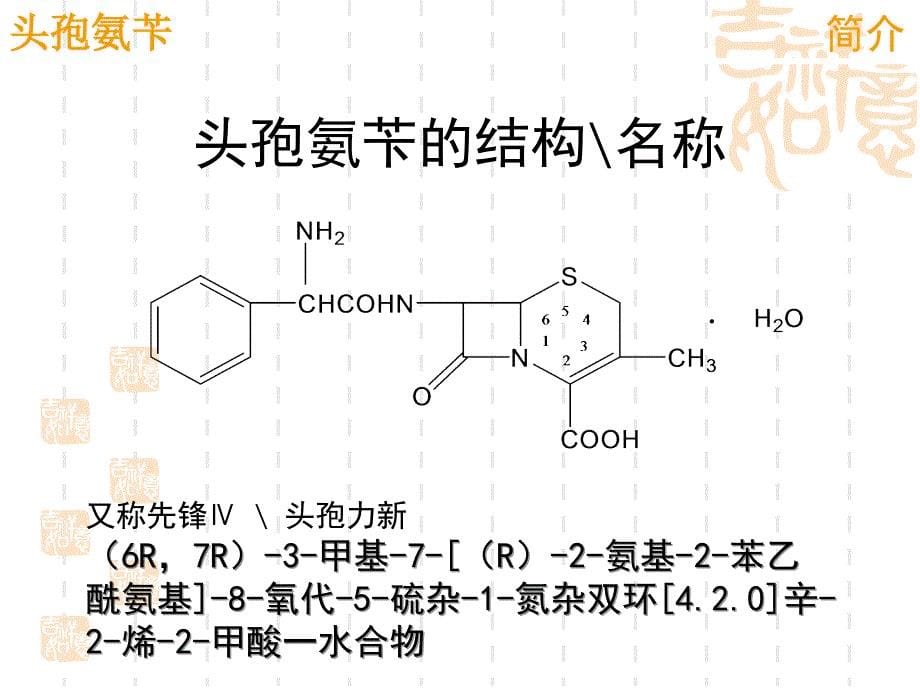 头孢氨苄生产工艺流程_第5页