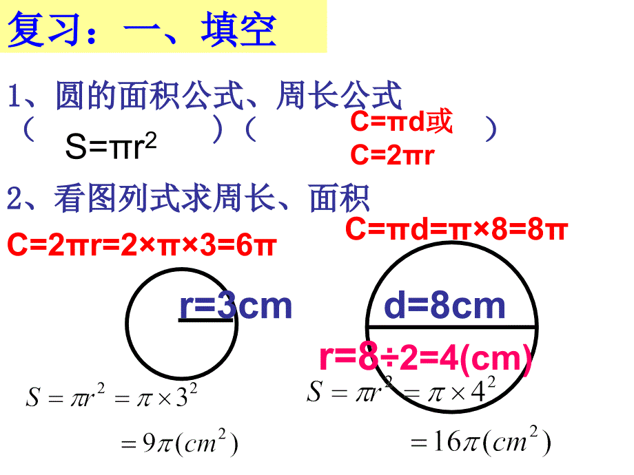 教版数学六上圆的面积ppt课件2_第2页