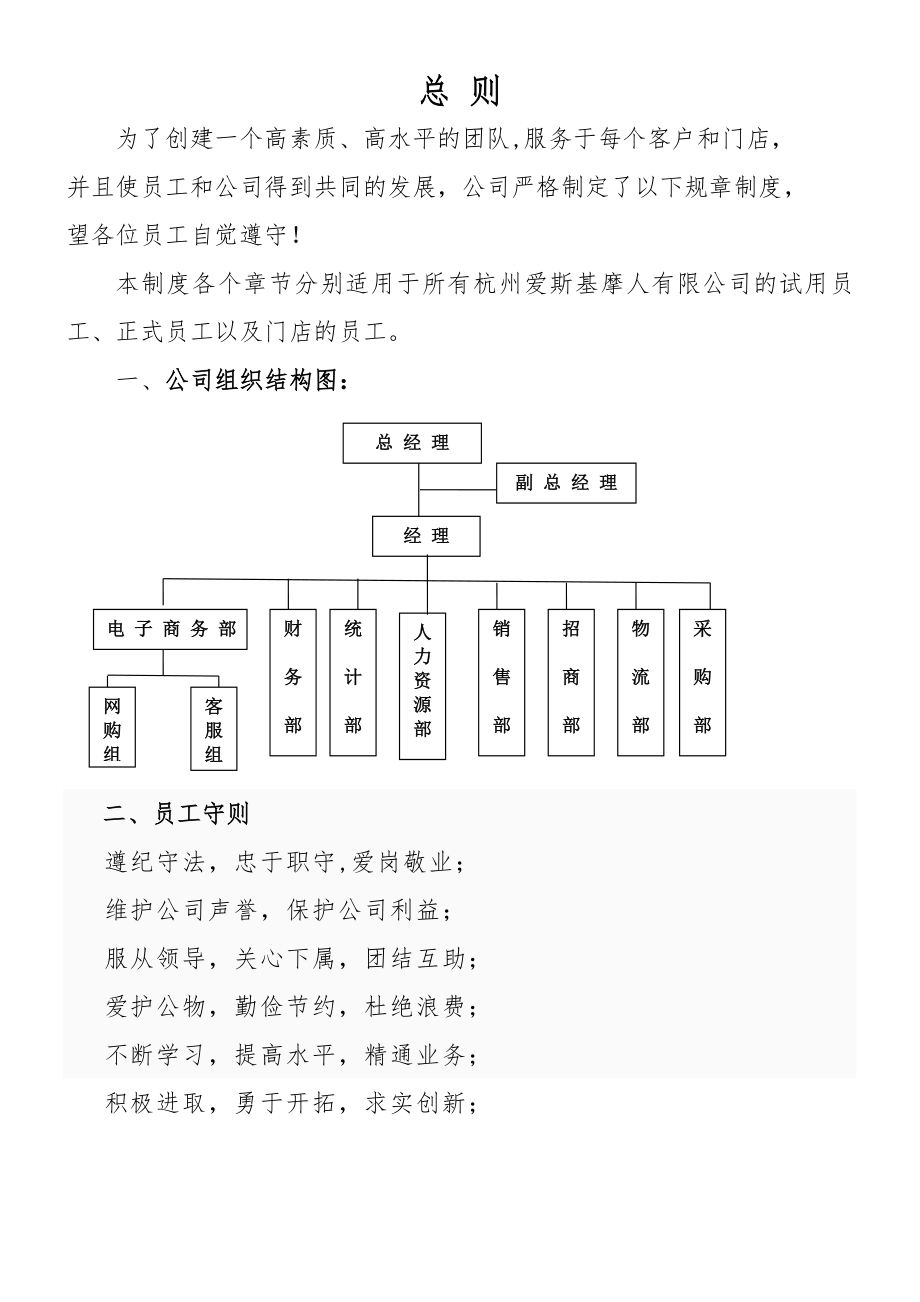 企业管理规章制度_第2页