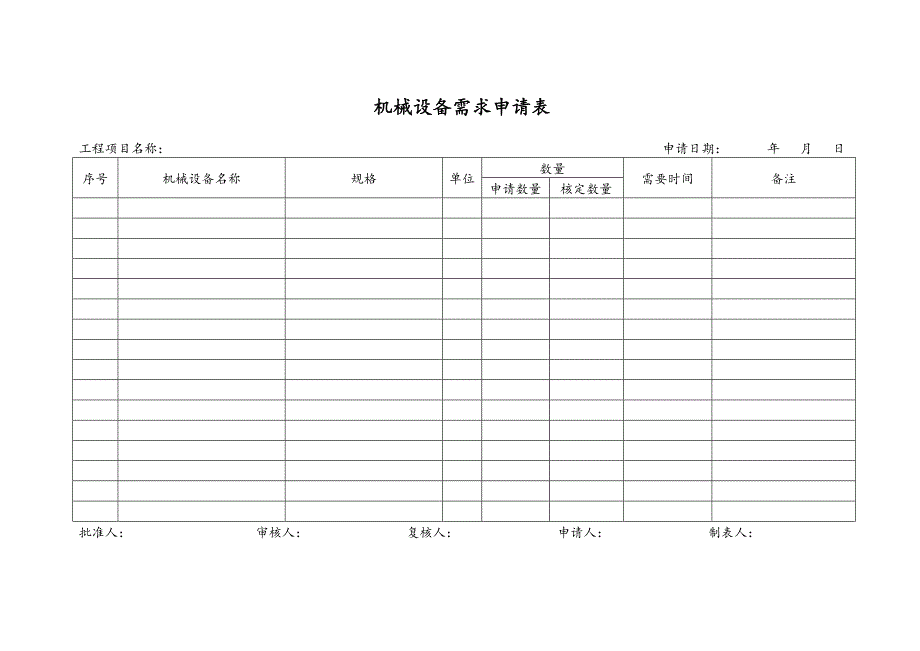 建筑公司各类实用表格--最新.doc_第5页