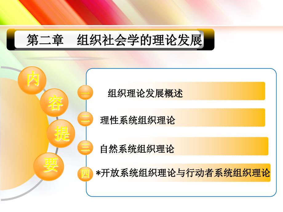 组织社会学的理论课件_第2页