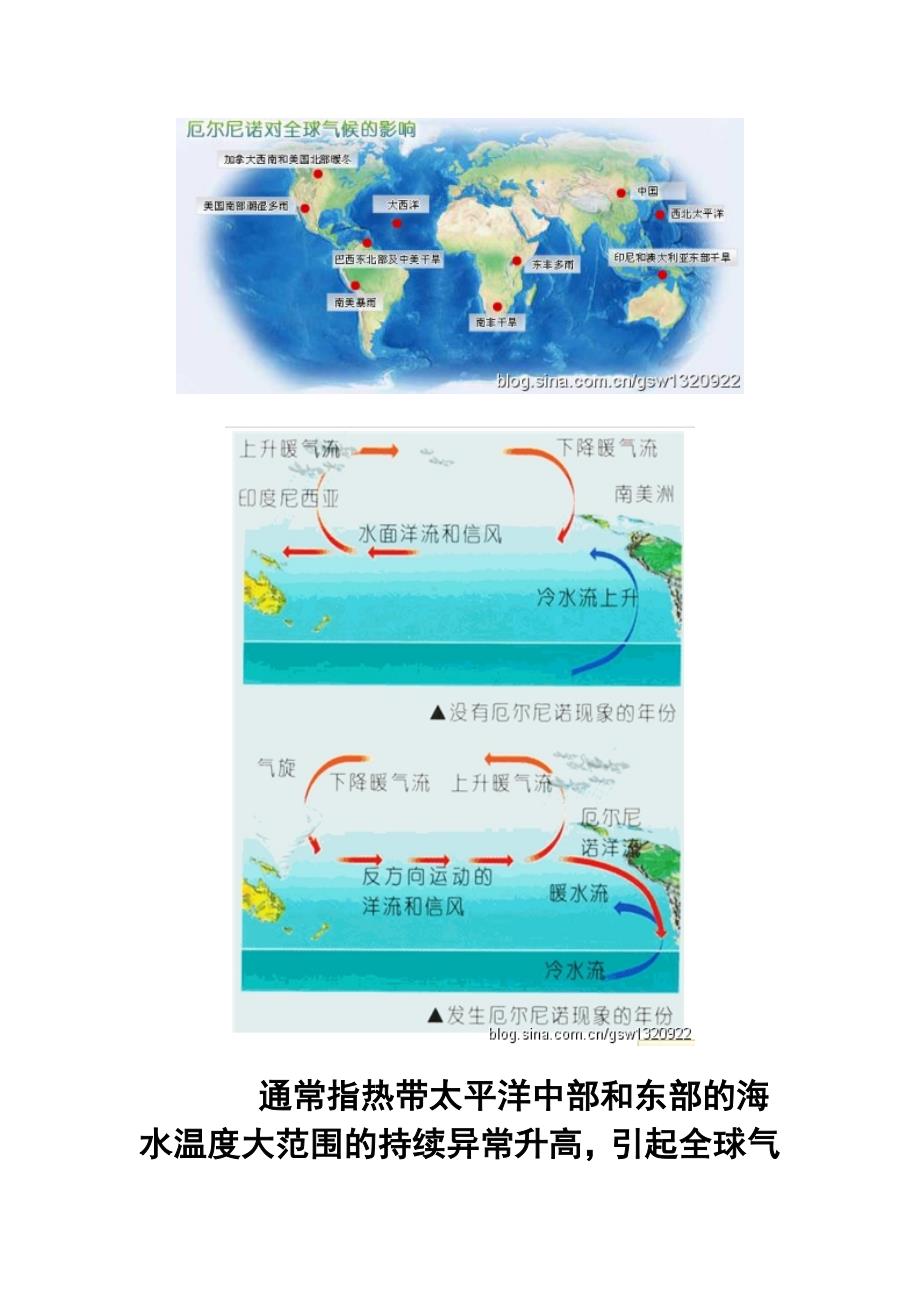 高考地理热点之厄尔尼诺和拉尼娜成因及对我国气候的影响_第2页