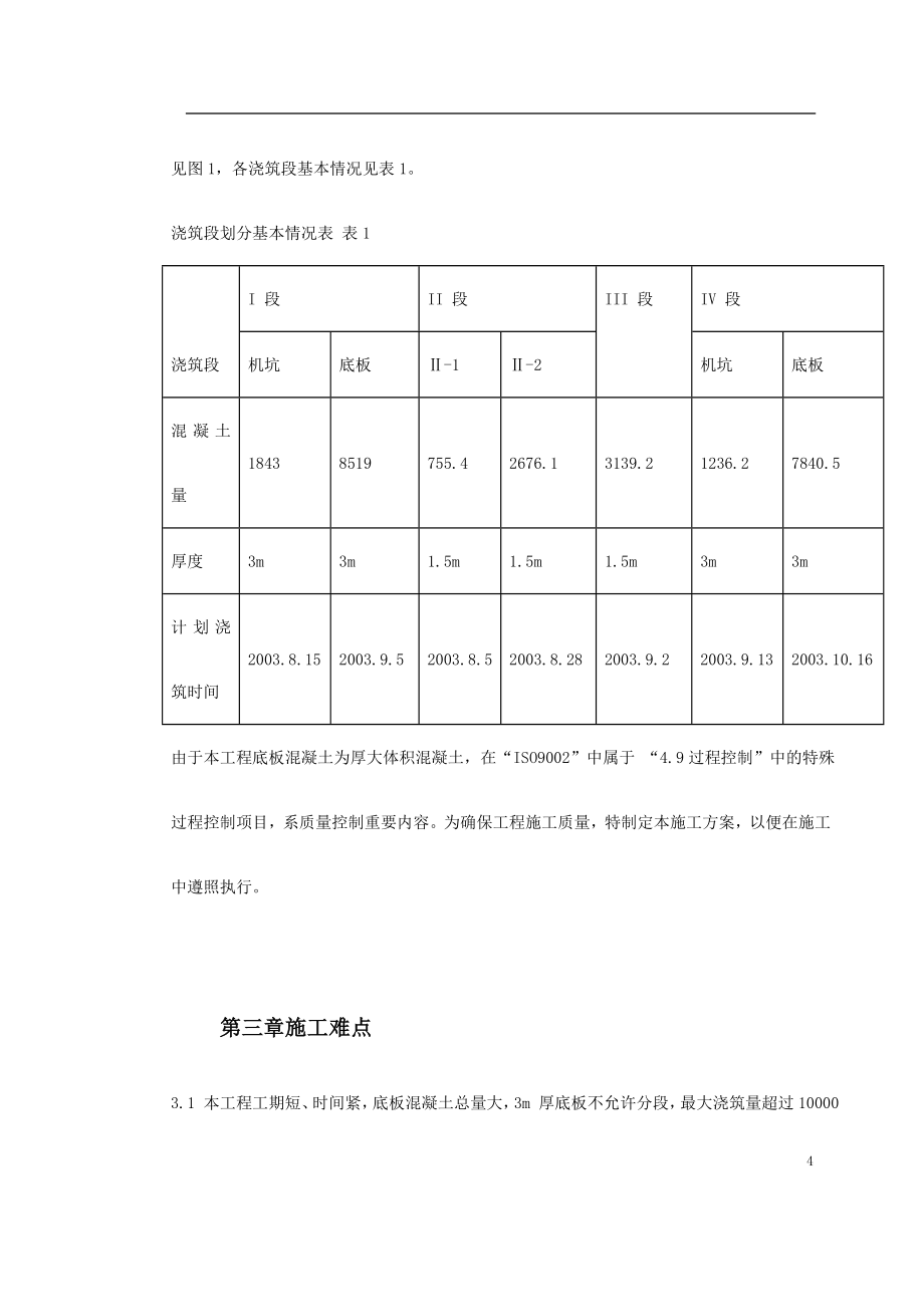 新《施工方案》0095 世纪财富中心基础底板混凝土工程施工方案8_第4页