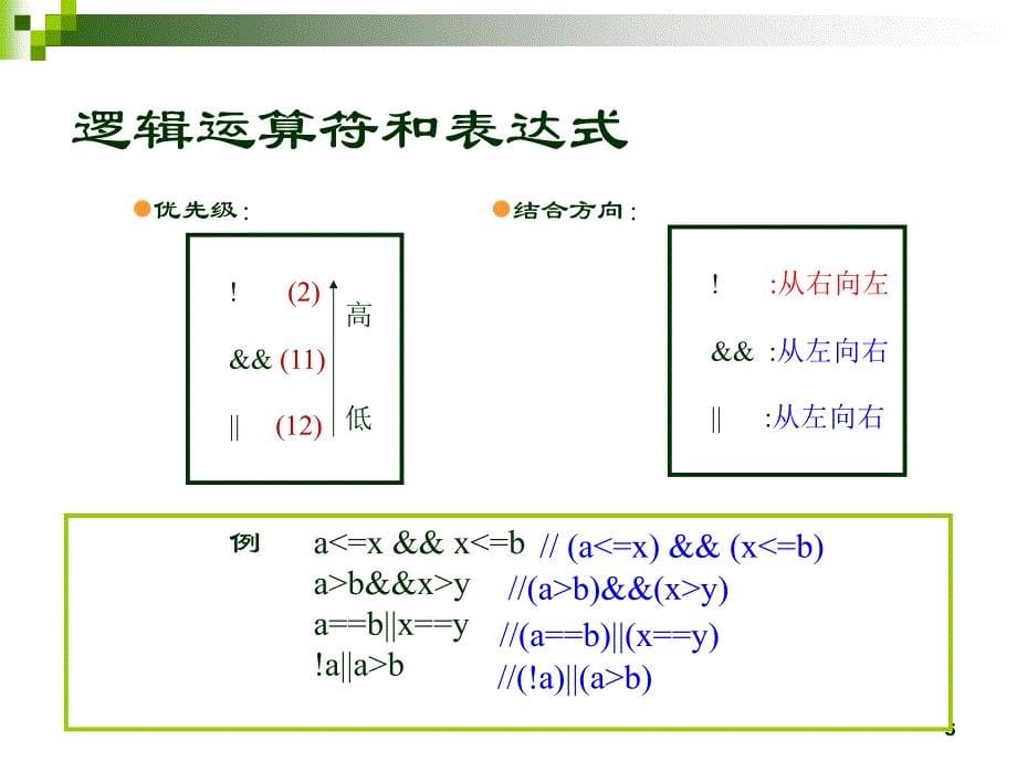 高级语言程序设计c5流程设计_第5页