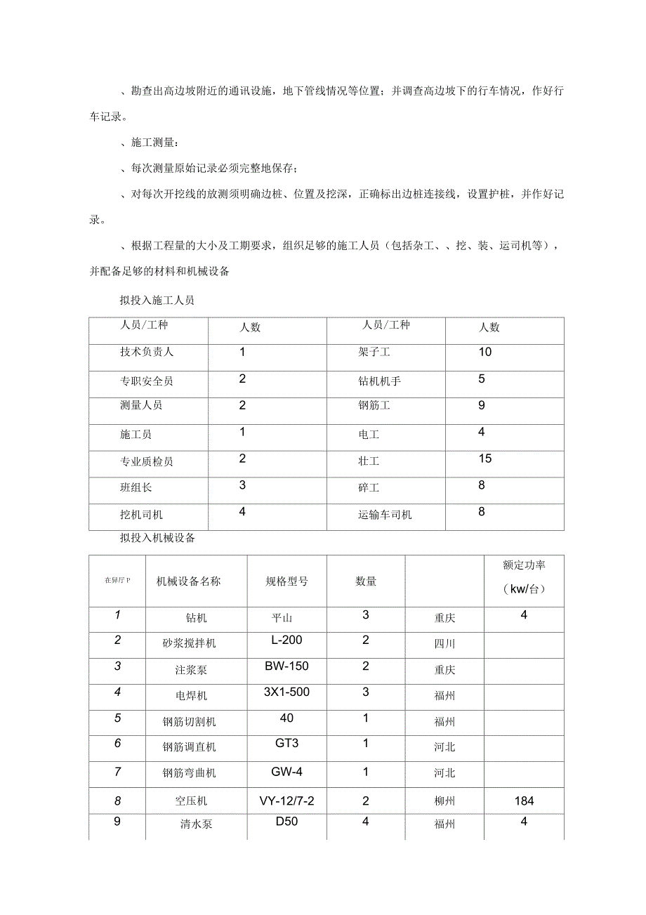 路堑高边坡支护专项施工方案_第2页