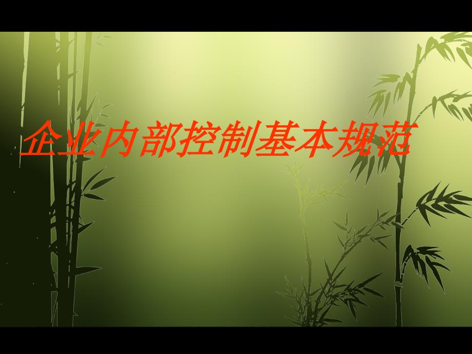 企业内部控制基本规范讲解.ppt_第1页