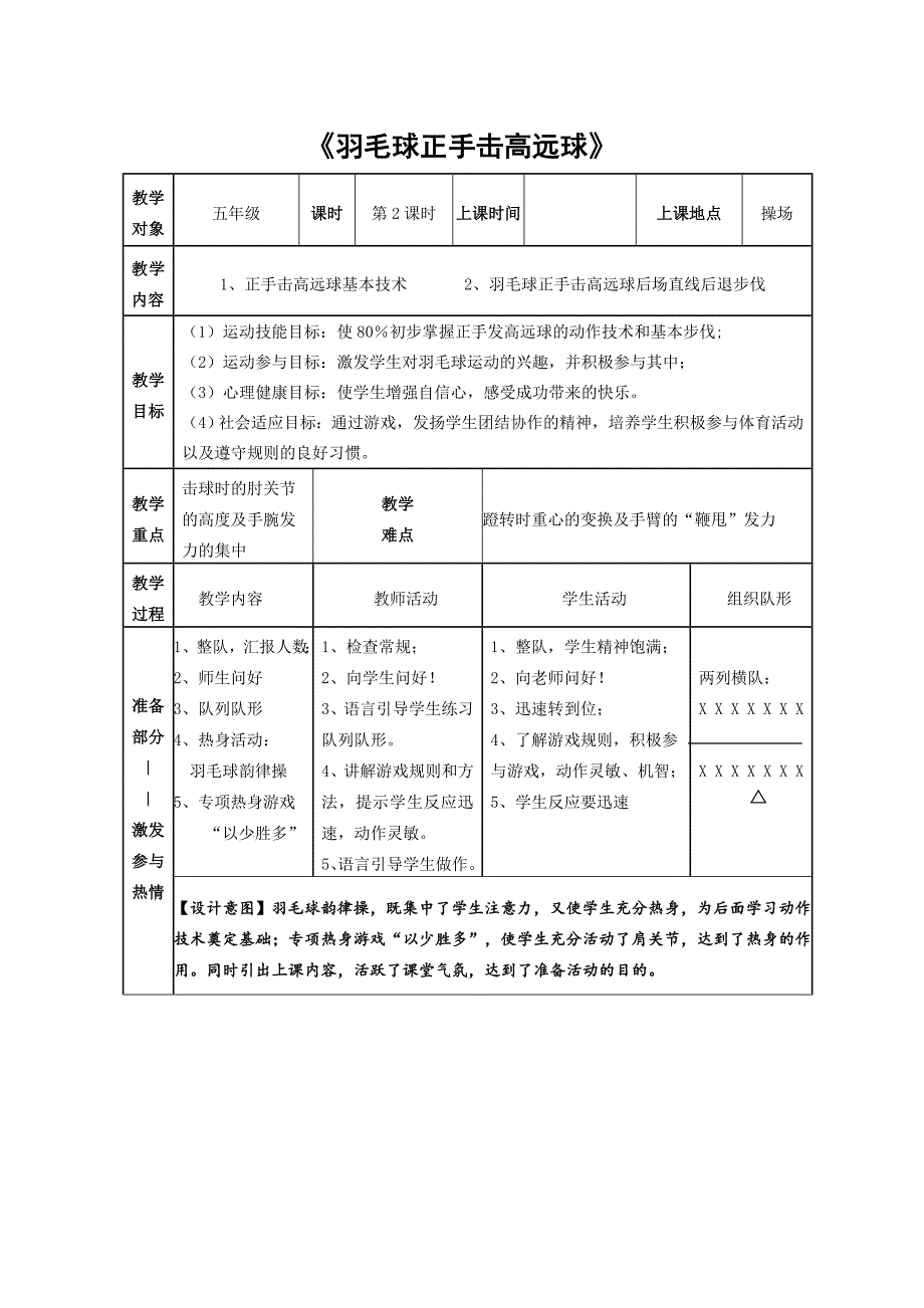 《羽毛球正手击高远球》.doc_第1页