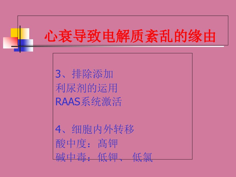 心力衰竭合并电解质紊乱与心律失常的表现及处理杨杰孚ppt课件_第4页