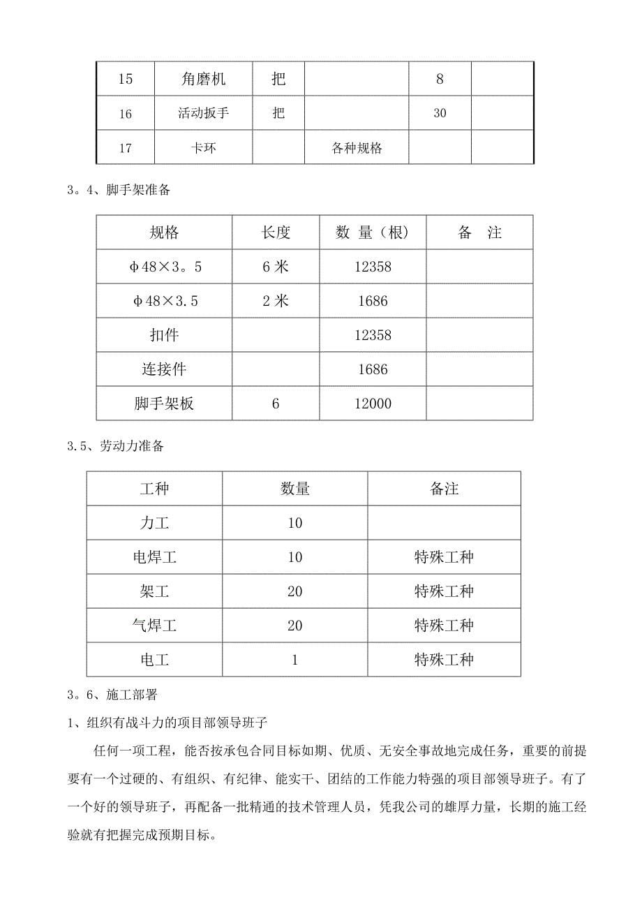 【施工方案】红居危改钢结构施工方案_第5页