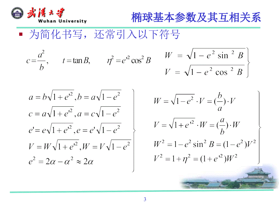 四章地球椭球数学投影的基本理论_第3页