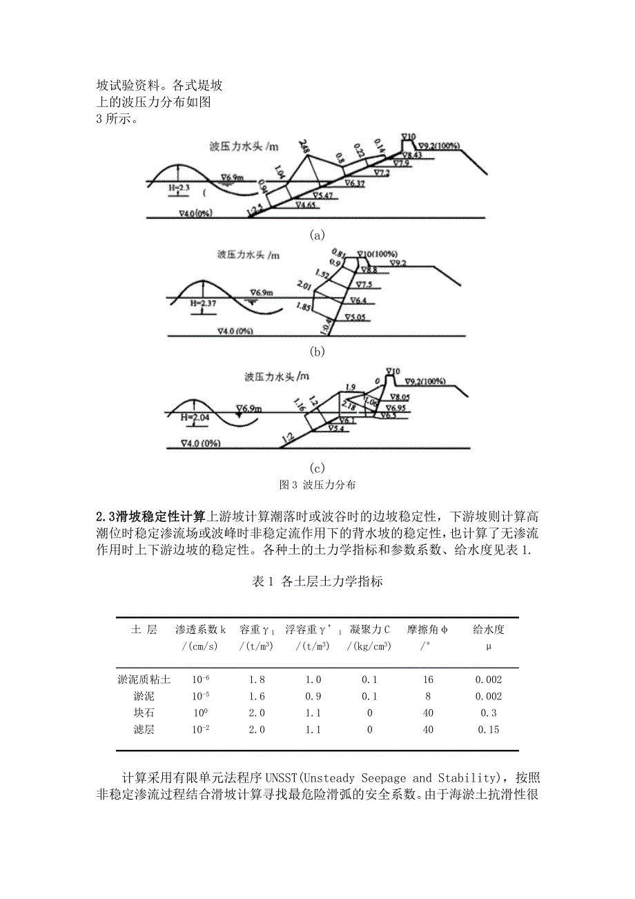 海堤结构型式及抗滑稳定性计算分析.doc_第3页