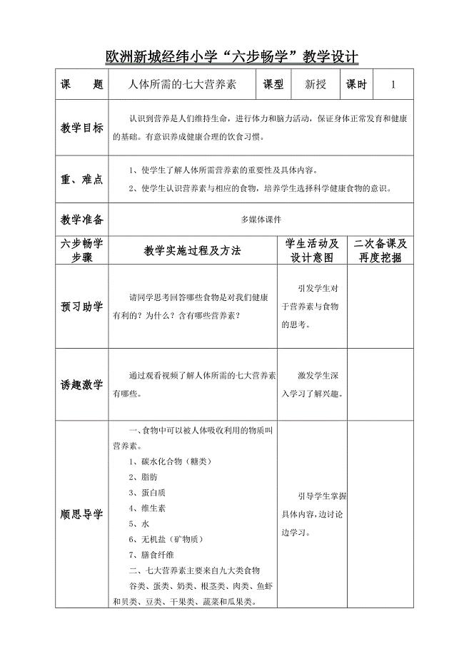 51人体所需的7大营养素.doc