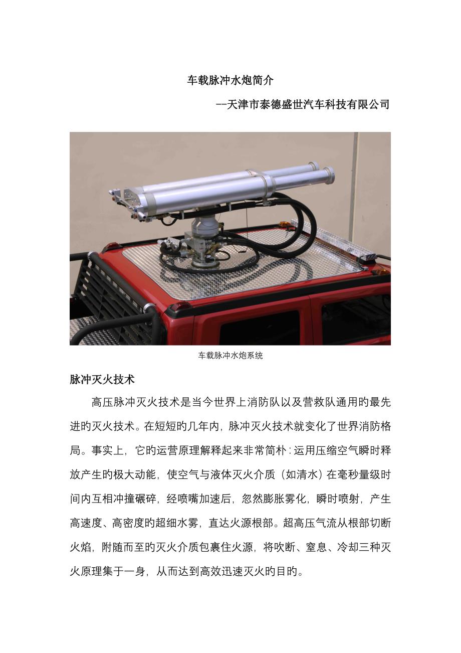脉冲水泡灭火重点技术及装备_第1页