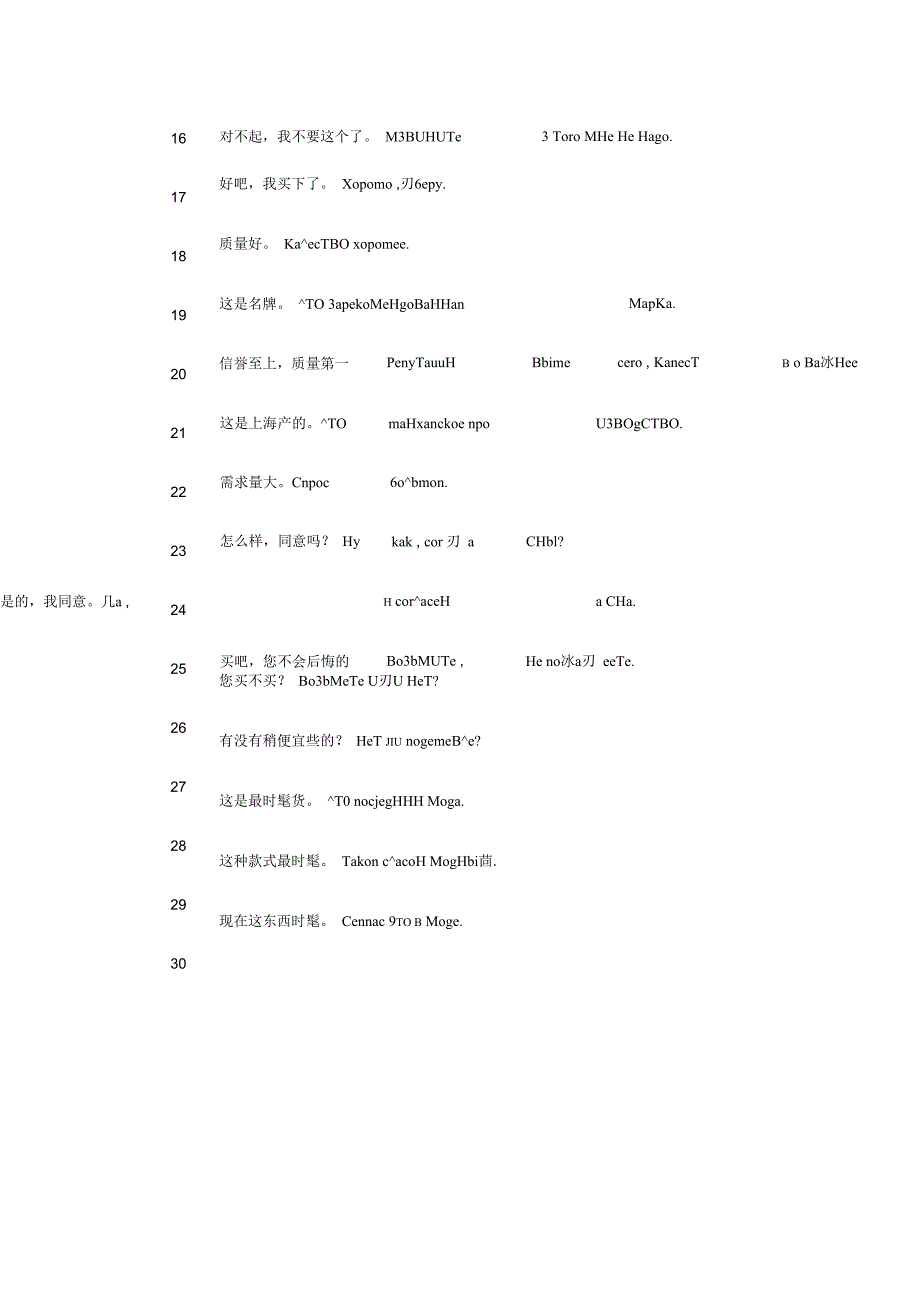 俄语购物日常用语_第2页