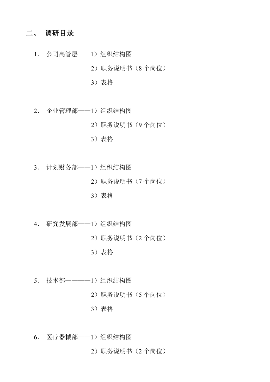 某有限公司职务说明调研报告.doc_第3页