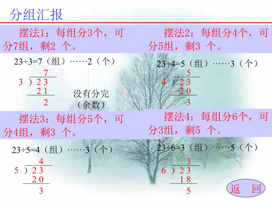 人教版三年级数学上册有余数的除法PPT课件_第4页