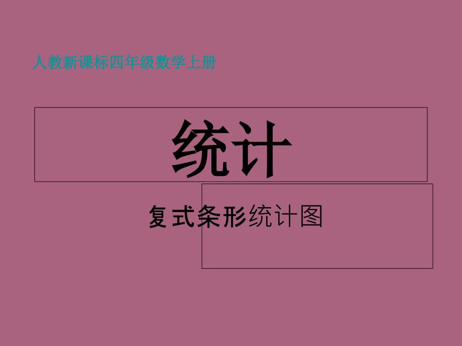 四年级上册数学7条形统计图人教新课标ppt课件_第1页