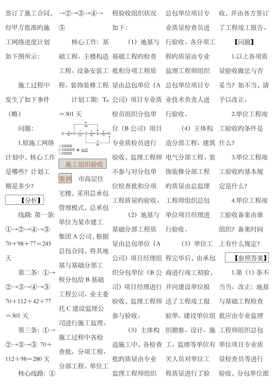 2023年一级建造师建筑实务小抄_第3页