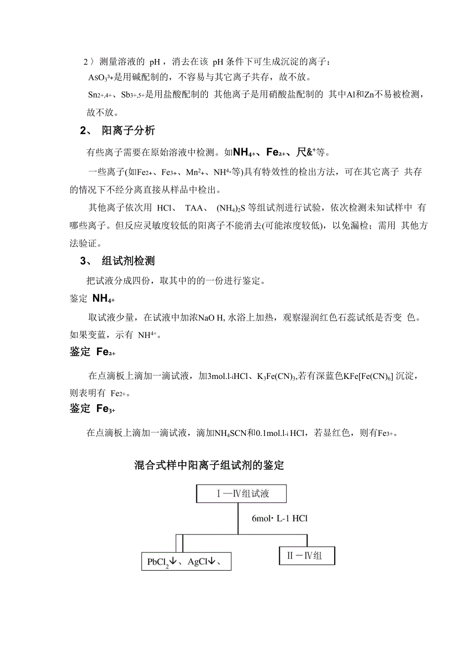 定性分析实验流程_第2页