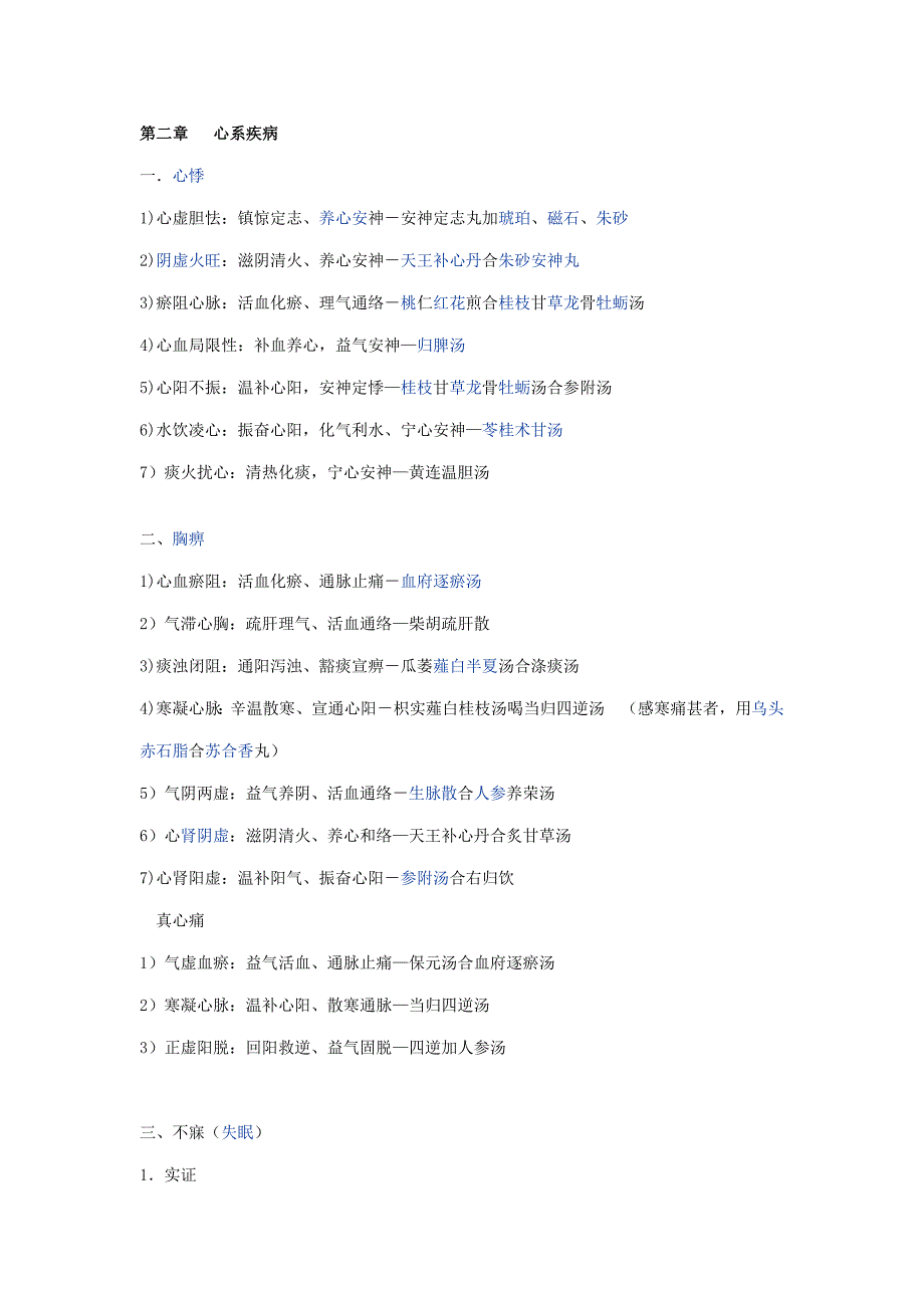 2022中医内科主治医师复习要点0220_第4页