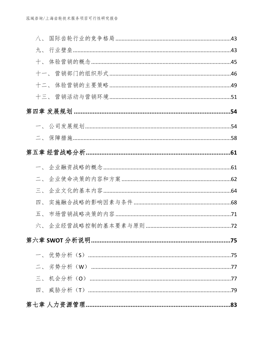 上海齿轮技术服务项目可行性研究报告_第2页