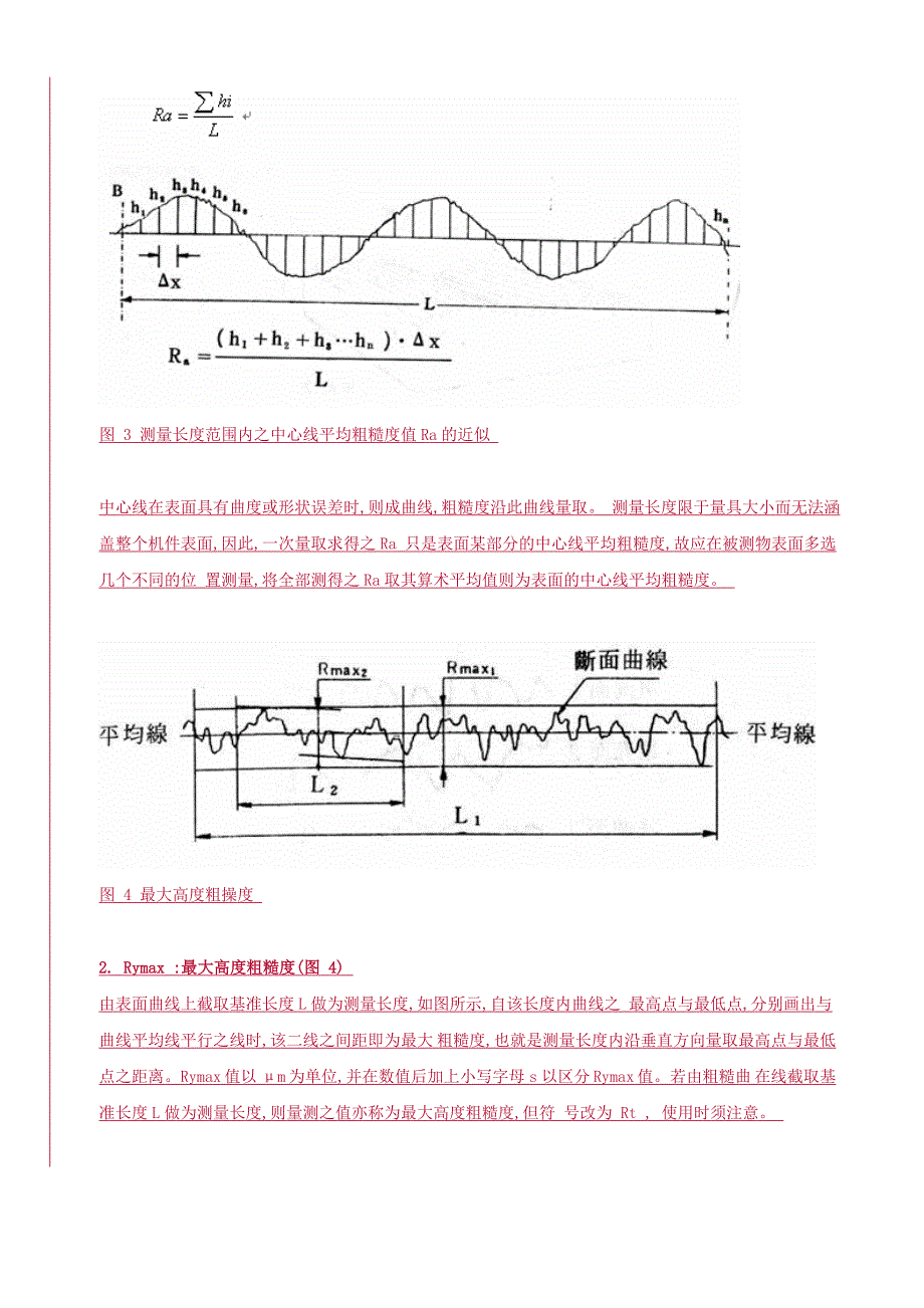 光洁度与粗糙度Ra、Rz数值对照换算表.doc_第4页