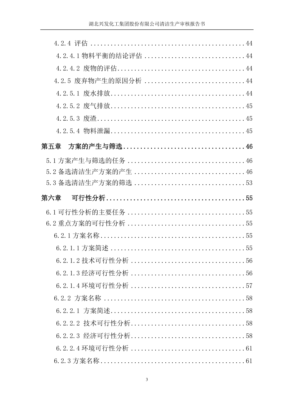 兴发集团(磷化工)清洁生产审核报告_第3页