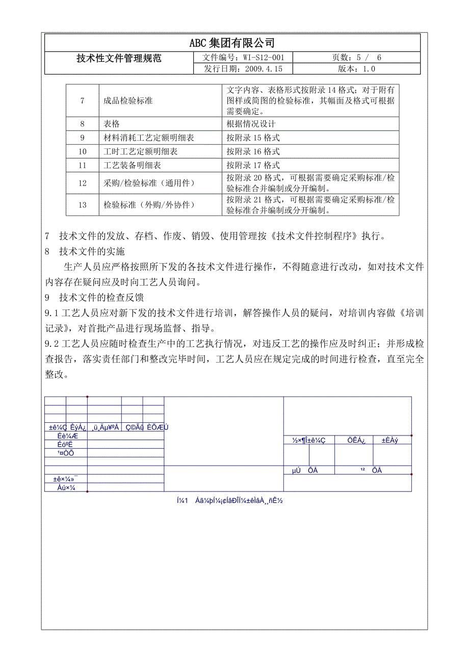 技术文件管理规定TS_第5页