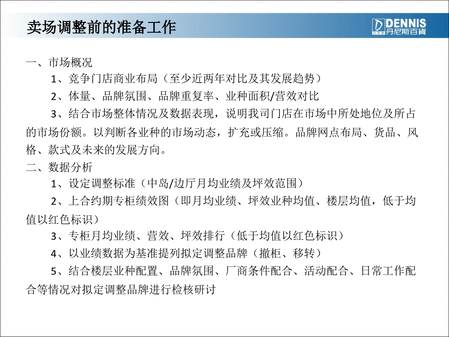 百货卖场调整工作的准备和执行课件_第4页