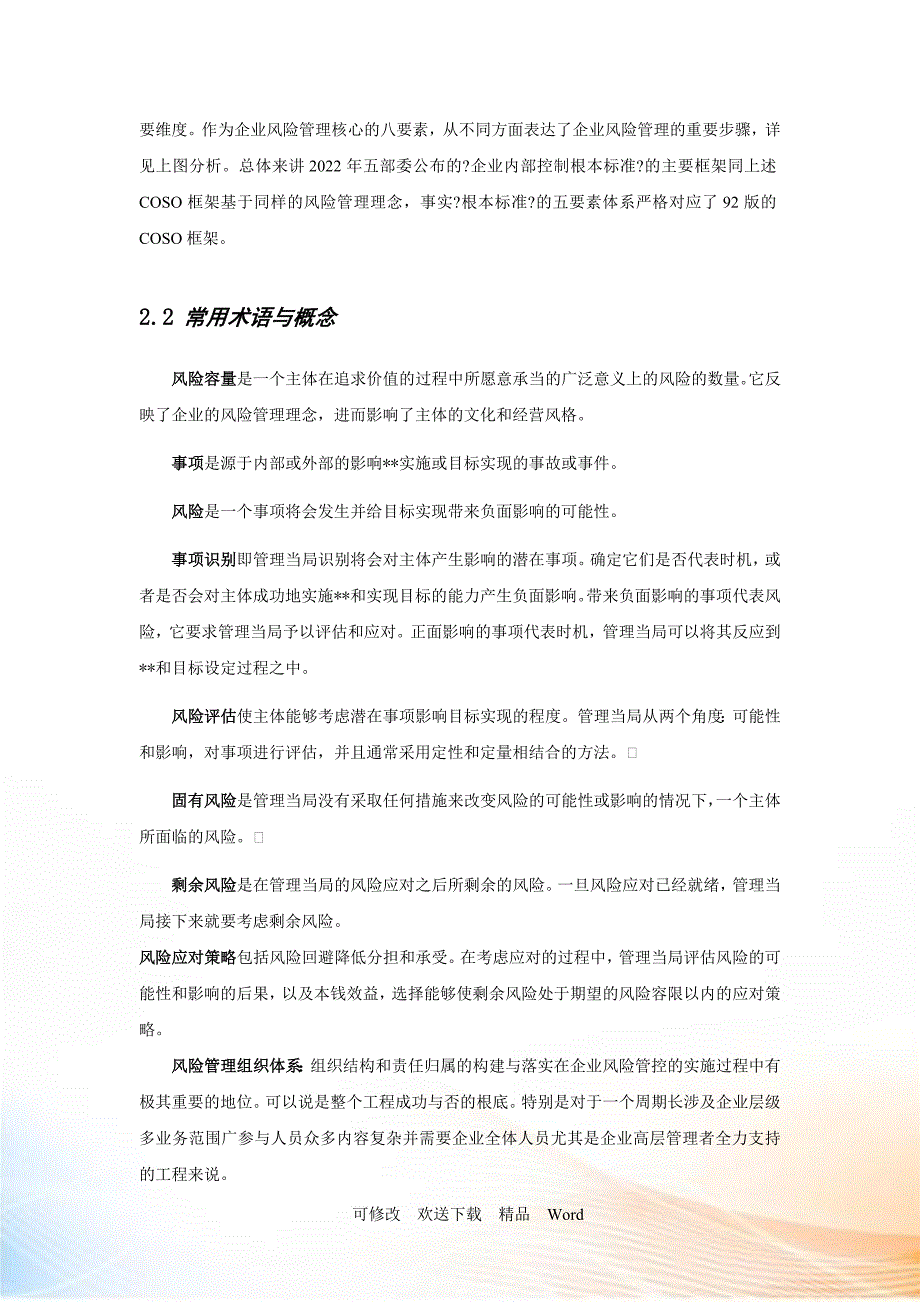 内部控制和风险管理体系论述_第5页