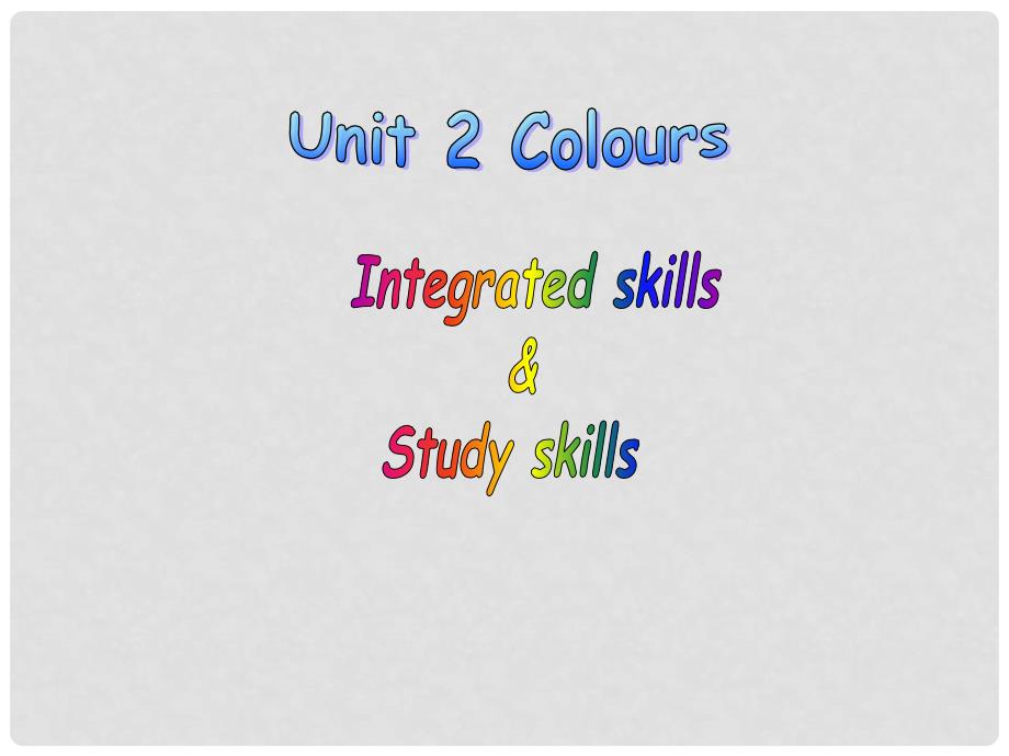 江苏省苏州市高新区第三中学校九年级英语上册《Unit 2 Colour Integrated skills &amp; Study skills》课件 （新版）牛津版_第1页