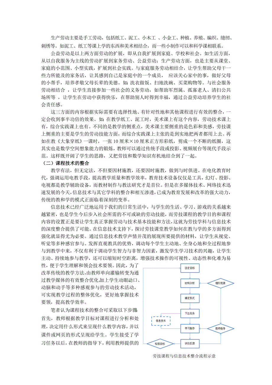 小学劳动与技术学科整合浅析.doc_第3页