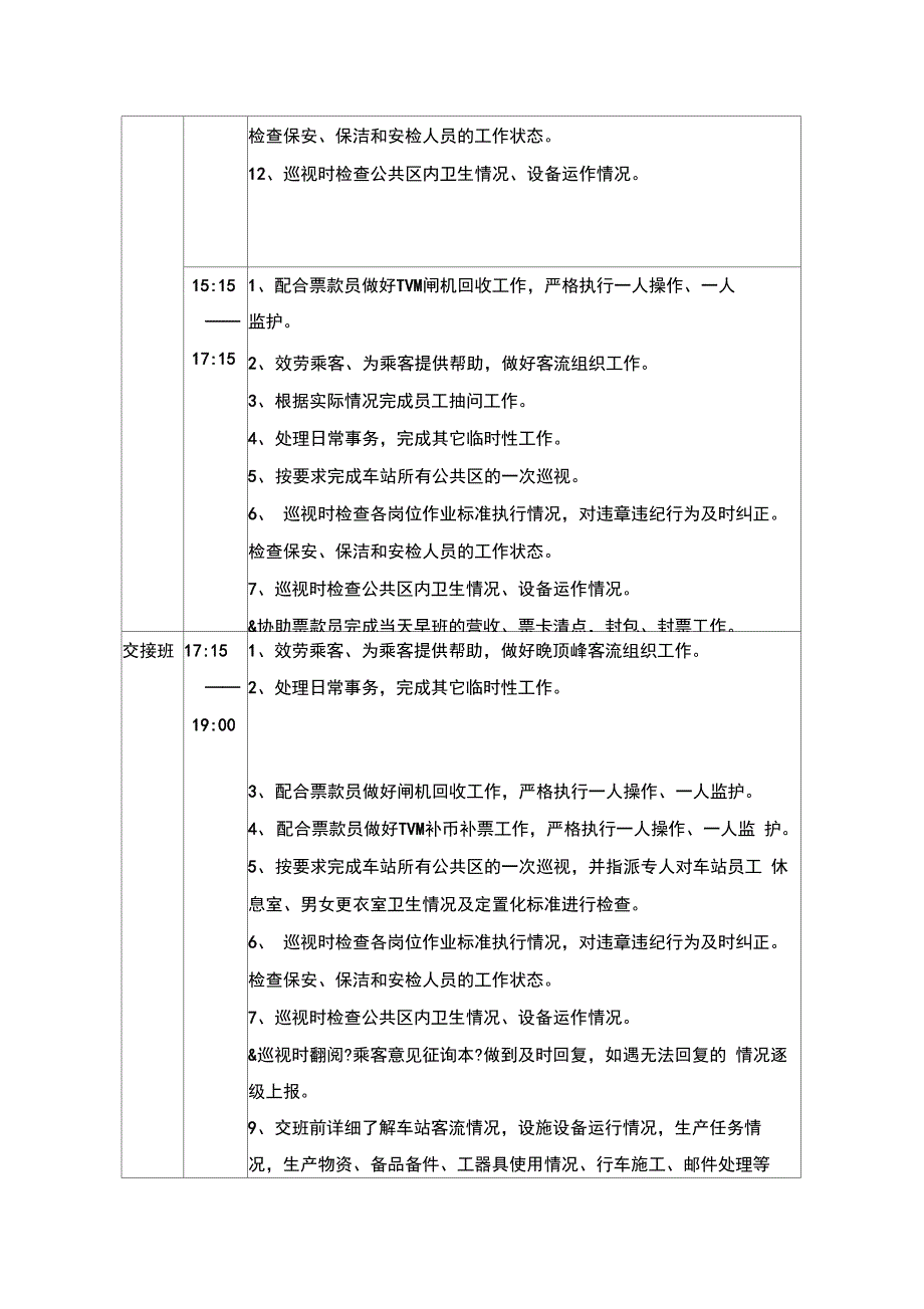 车站值班站长岗位工作流程(早班)_第3页