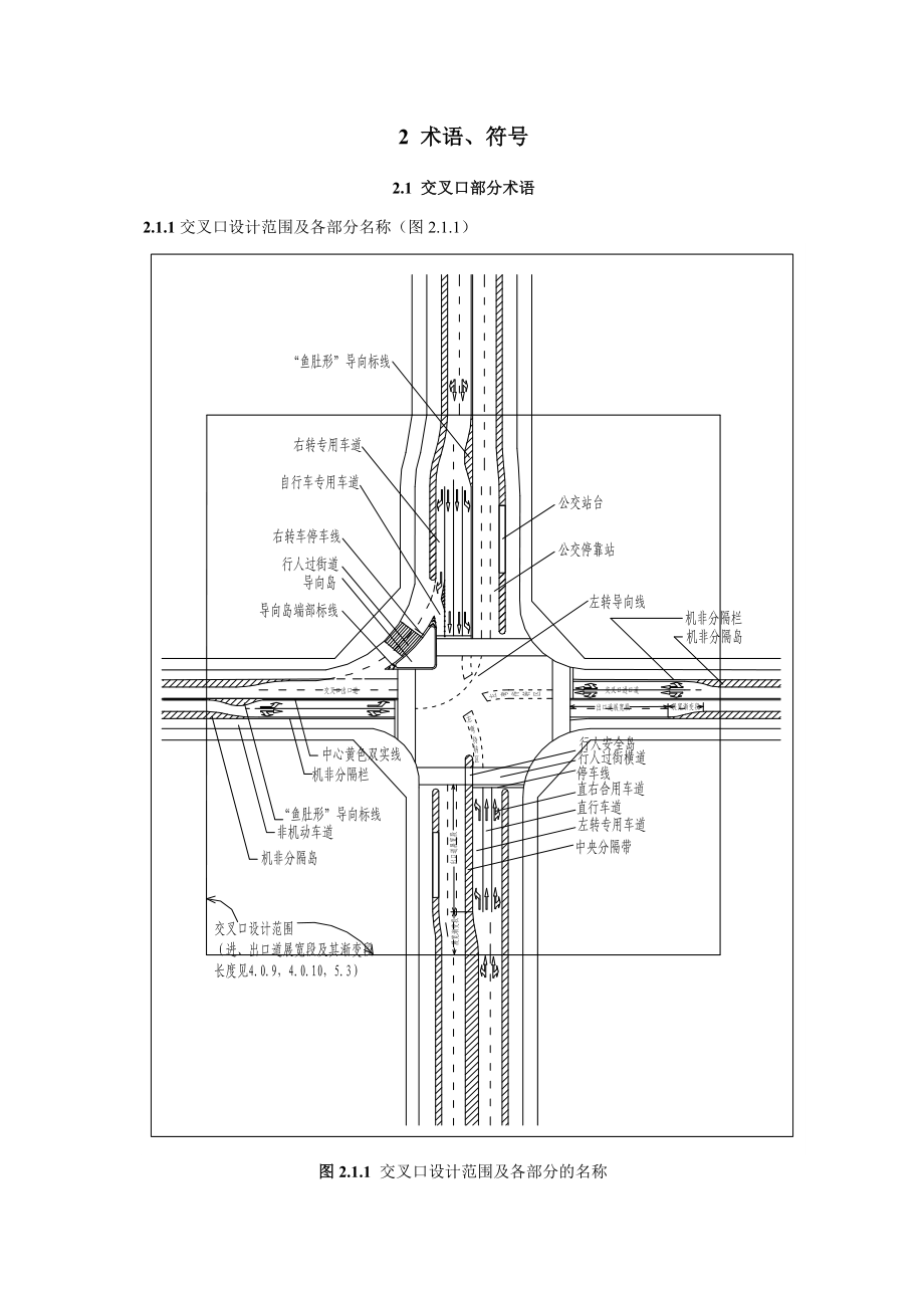 上海城市道路平面交叉口规划与设计规程_第4页